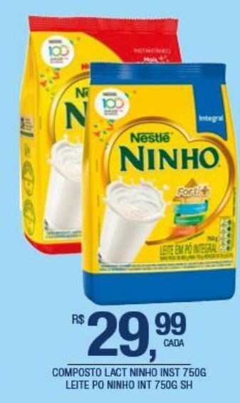 DB Supermercados Leite em pó ninho 750g oferta