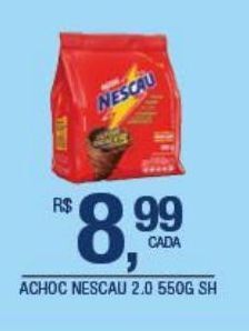 DB Supermercados Achocolatado nescau 2.0 550g oferta