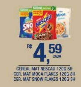 DB Supermercados Cereal nescau 120g oferta