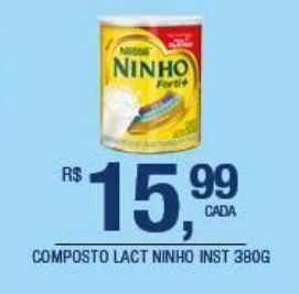 DB Supermercados Leite em pó ninho 380g oferta