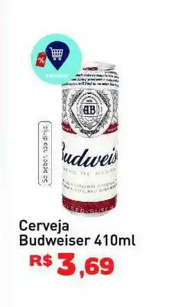 Tonin Superatacado Cerveja Budweiser 410ml oferta