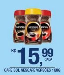 DB Supermercados Café solúvel nescafé 160g oferta