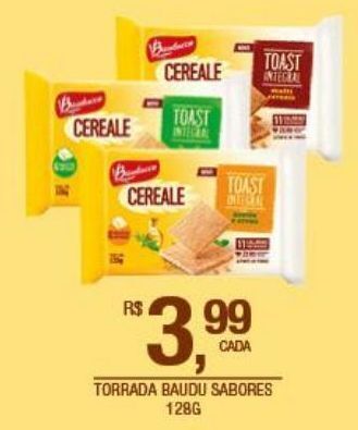 DB Supermercados Torrada bauducco 128g oferta
