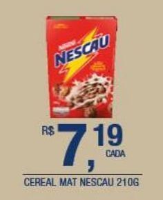 DB Supermercados Cereal nescau 210g oferta