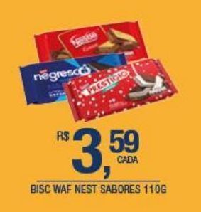 DB Supermercados Biscoito wafer nestlé 110g oferta
