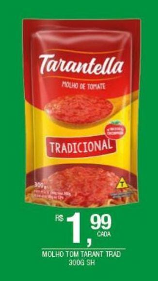 DB Supermercados Molho de tomate tarantella 300g oferta