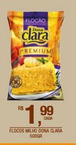 DB Supermercados Flocos milho dona clara 500g oferta