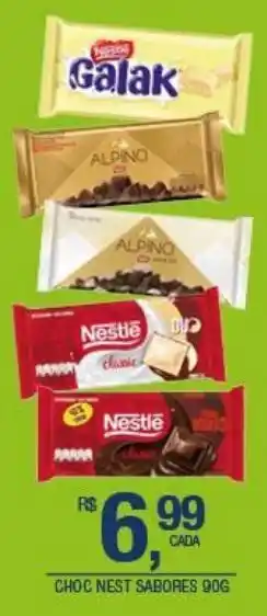 Chocolate nestlé 90g