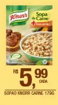 DB Supermercados Sopao knorr carne 179g oferta