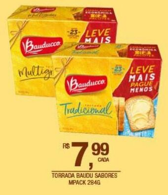 DB Supermercados Torrada bauducco 284g oferta