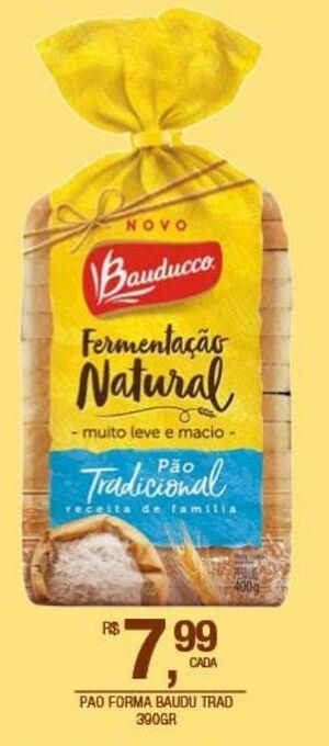DB Supermercados Pão de forma bauducco tradicional 390g oferta