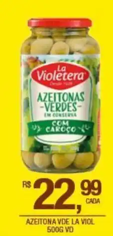 DB Supermercados Azeitona verde la violetera 500g oferta