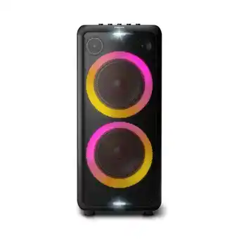 Fujioka Caixa de som bluetooth philips party x5206, 160w, com luz de festa | preta oferta