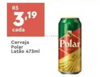 Cerveja Polar Latão 473ml