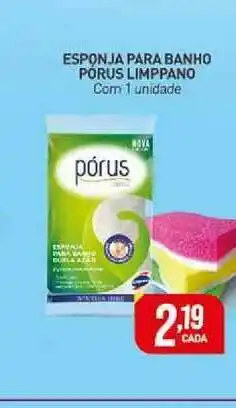 Rede Bom Lugar Esponja Para Banho Porus Limppano oferta