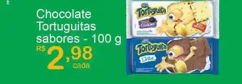 Giga Atacado Chocolate Tortuguitas Sabores 100g oferta