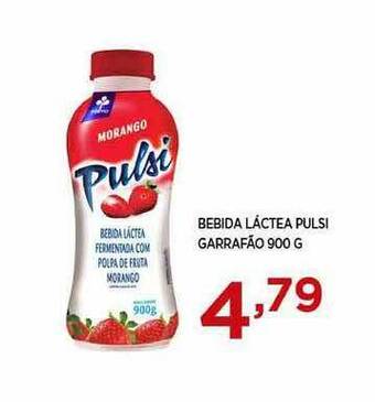 Apoio Mineiro Bebida Láctea Pulsi Garrafão 900g oferta