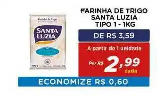 Bahamas Mix Farinha De Trigo Santa Luzia Tipo 1 1kg oferta