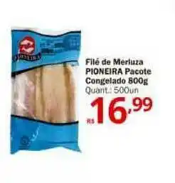 Althoff Supermercados Filé De Merluza Pioneira 800g oferta