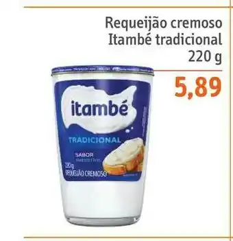 Sonda Requeijão Cremoso Itambé Tradicional 220g oferta