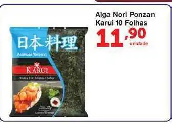 Alga Nori Ponzan Karui 10 Folhas