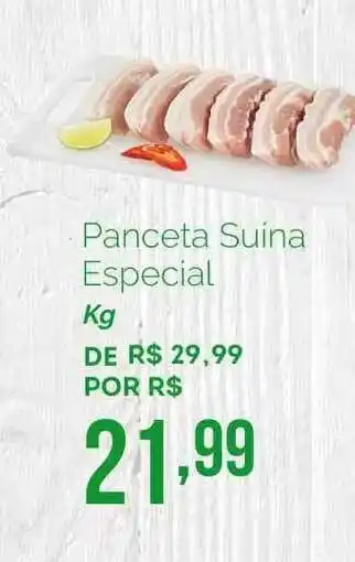 Oba Hortifruti Panceta Suína Especial 1kg oferta