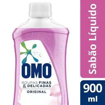 Nagumo Sabão líquido omo delicadas original 900ml oferta