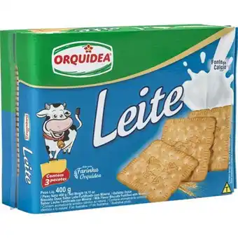 Supermercados Andreazza Biscoito doce orquídea leite 400g oferta