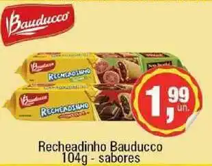 Alvorada Supermercados Recheadinho Bauducco Sabores 104g oferta