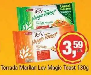 Torrada Marilan Lev Magic Toast 130g