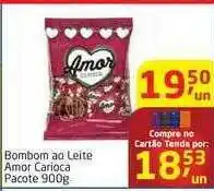 Tenda Atacado Bombom Ao Leite Amor Carioca 900g oferta