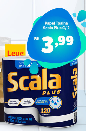Papel Toalha Scala Plus c/2