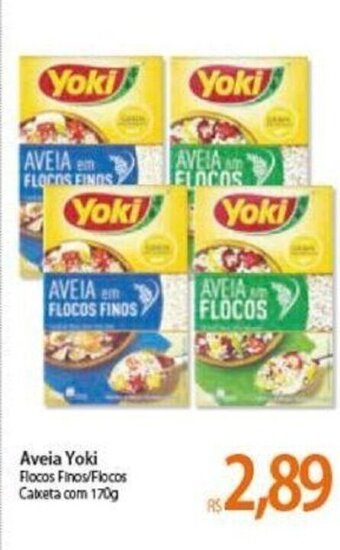 Atacadão Aveia Yoki 170g oferta