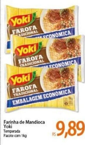 Atacadão Farinha de Mandioca Yoki 1kg oferta