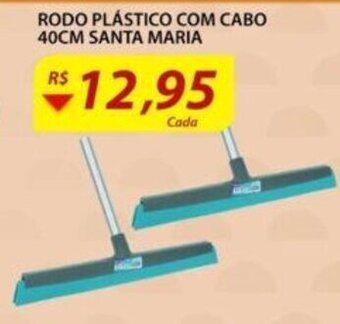 Assaí Atacadista Rodo Plastico com Cabo 40cm Santa Maria oferta