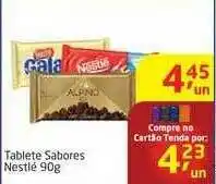 Tenda Atacado Tablete Sabores Nestlé 90g oferta