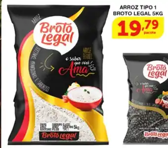 Arroz Tipo 1 Broto Legal 5kg