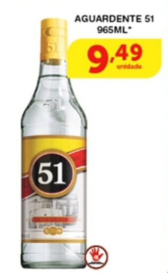 Roldão Aguardente 51 965ml oferta
