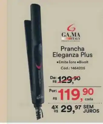 Gama Prancha Eleganza Plus