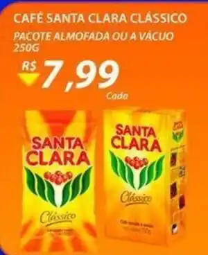 Assaí Atacadista Cafe Santa Clara Classico 250g oferta