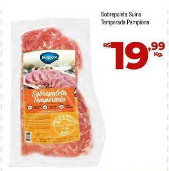 Brasão Supermercados Sobrepaleta Suina Temperada Pamplona oferta