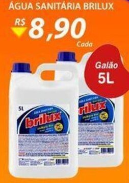 Assaí Atacadista Agua Sanitaria Brilux 5L oferta