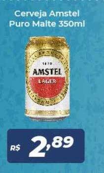 Atakarejo Cerveja amstel puro malte oferta