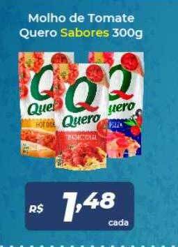 Atakarejo Molho de tomate quero sabores oferta