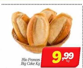 Pão frances big cake