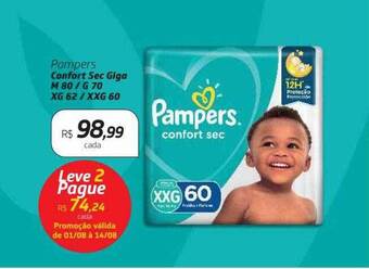 Drogal Pampers confort sec giga oferta