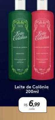 Drogal Leite de colônia oferta