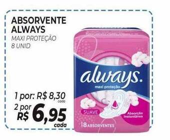 Absorvente always