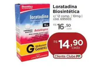 Loratadina biosintética
