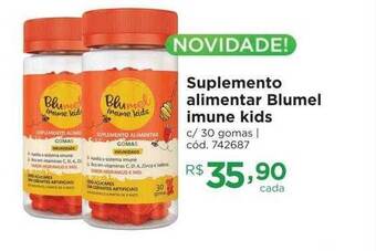 Farmácia Preço Popular Suplemento alimentar blumel imune kids oferta
